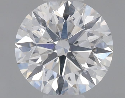 0.46 carat E-SI2 Excellent cut Natūralus Round Deimantas (1)