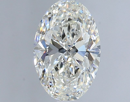 1.01 carat H-VS2 Natūralus Oval Deimantas (1)