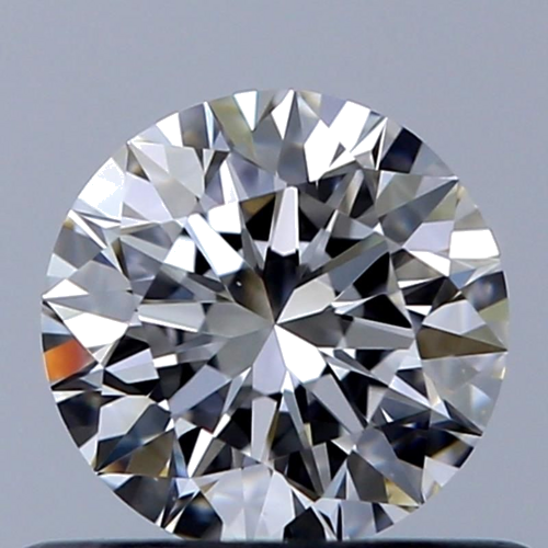 0.5 carat F-VS1 Excellent cut Natūralus Round Deimantas (1)