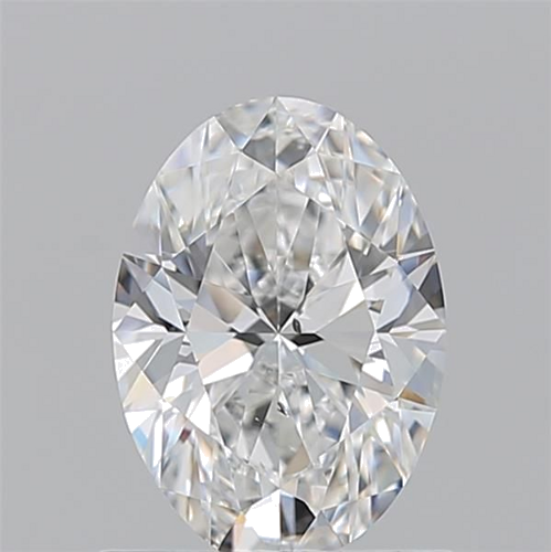 1.01 carat E-SI1 Natūralus Oval Deimantas (1)