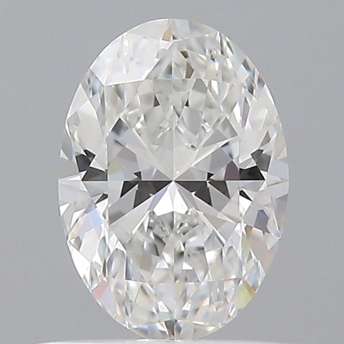 0.54 carat E-VVS1 Natūralus Oval Deimantas (1)