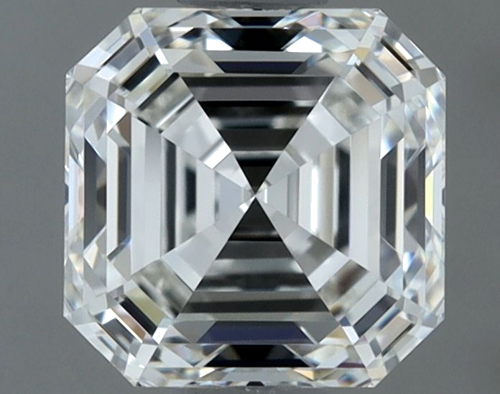1.08 carat H-VVS1 Natūralus Asscher Deimantas (1)
