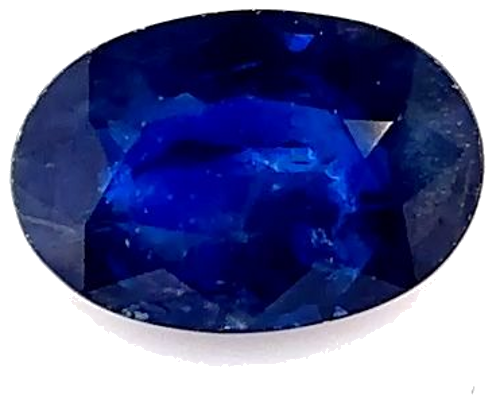 0.54 carat BLUE Oval Safyras (1)