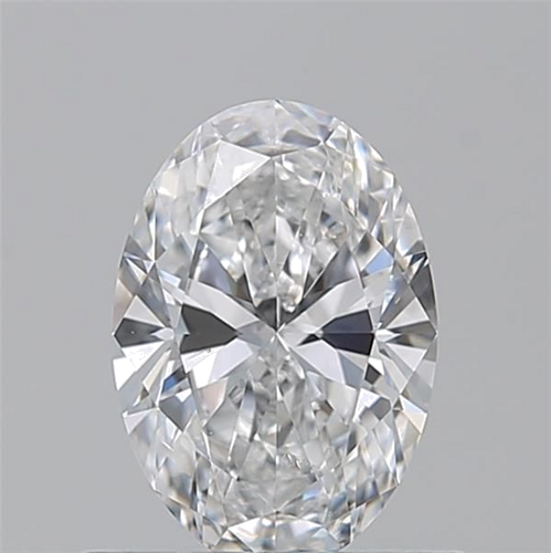 0.7 carat D-SI1 Natūralus Oval Deimantas (1)