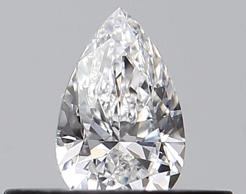 0.24 carat D-VS1 Natūralus Pear Deimantas (1)