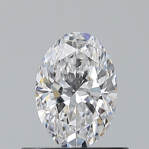 0.5 carat D-VS2 Natūralus Oval Deimantas (1)