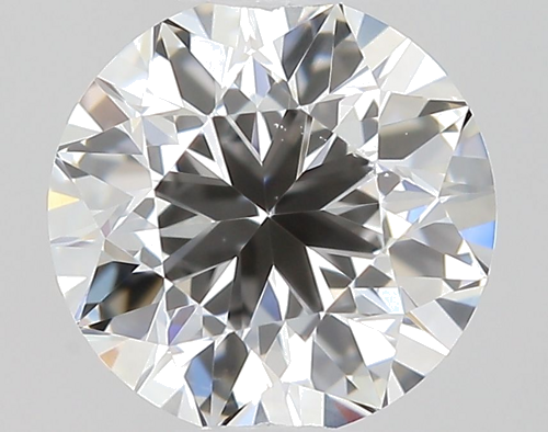 0.5 carat G-VVS2 GD cut Natūralus Round Deimantas (1)