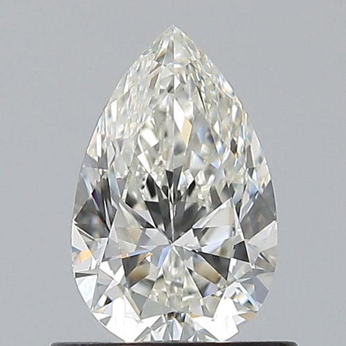 0.72 carat I-VVS1 Natūralus Pear Deimantas (1)
