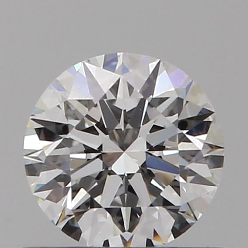 0.52 carat D-VVS1 Excellent cut Natūralus Round Deimantas (1)