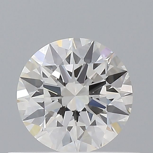 0.46 carat F-VVS1 Excellent cut Natūralus Round Deimantas (1)