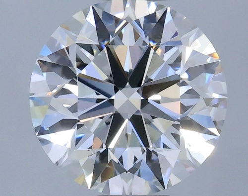 0.62 carat D-VVS2 Excellent cut Natūralus Round Deimantas (1)