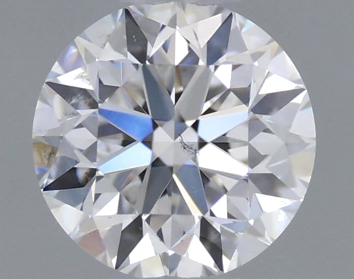 0.56 carat E-SI1 Very Good cut Natūralus Round Deimantas (1)