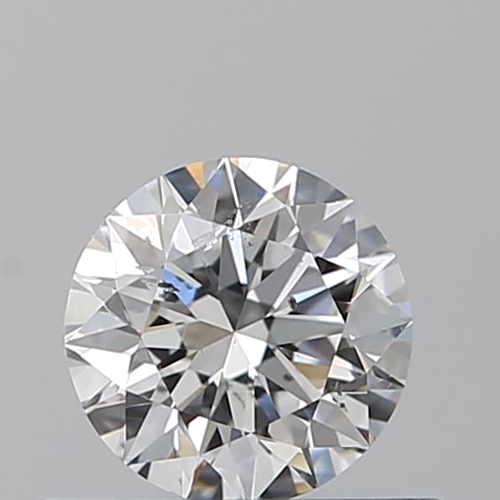0.5 carat F-SI2 Excellent cut Natūralus Round Deimantas (1)