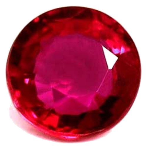 0.68 carat RED Round Rubinas (1)