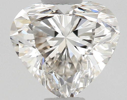0.6 carat I-VVS2 Natūralus Heart Deimantas (1)