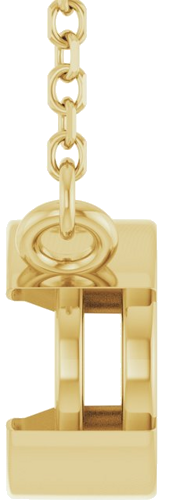 Pakabukas „Half-Bezel Solitaire“ 14k yellow gold Oval 8mm x 6mm (3)