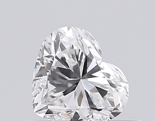0.4 carat F-VVS1 Natūralus Heart Deimantas (1)