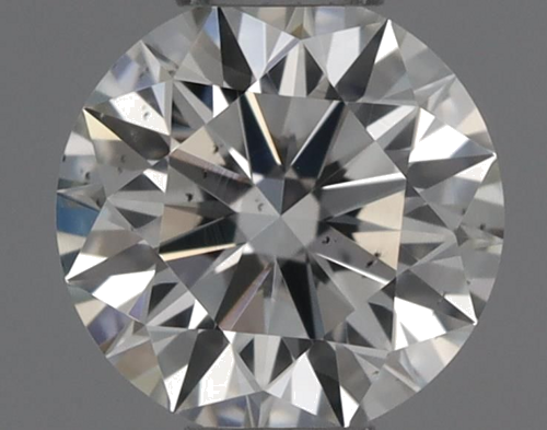 0.31 carat I-SI1 Excellent cut Natūralus Round Deimantas (1)