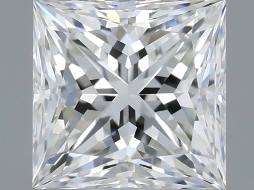 0.6 carat I-IF Natūralus Princess Deimantas (1)