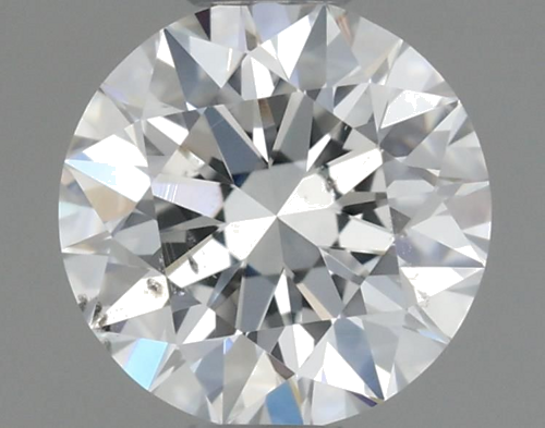 0.41 carat G-SI2 Excellent cut Natūralus Round Deimantas (1)