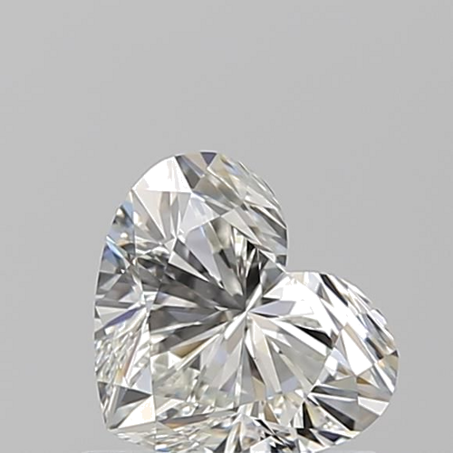 0.76 carat J-VS1 Natūralus Heart Deimantas (1)