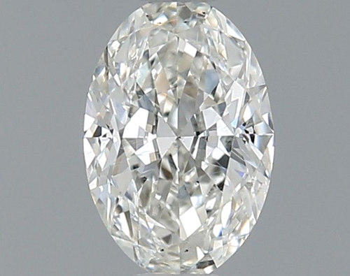 0.44 carat I-SI1 Natūralus Oval Deimantas (1)