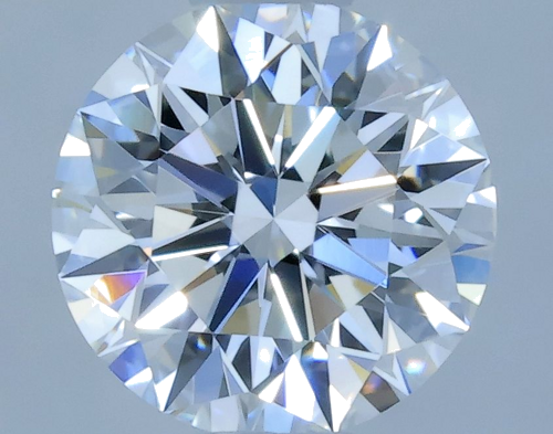 0.54 carat E-VS1 Excellent cut Natūralus Round Deimantas (1)