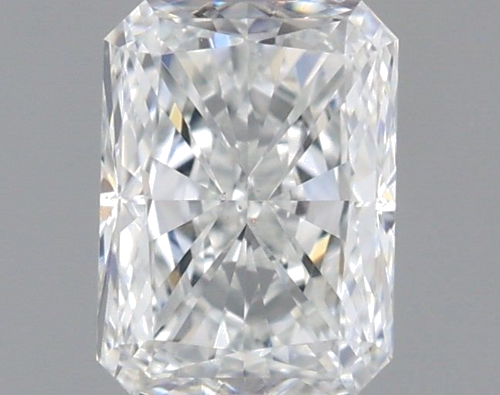0.51 carat E-SI1 Natūralus Radiant Deimantas (1)