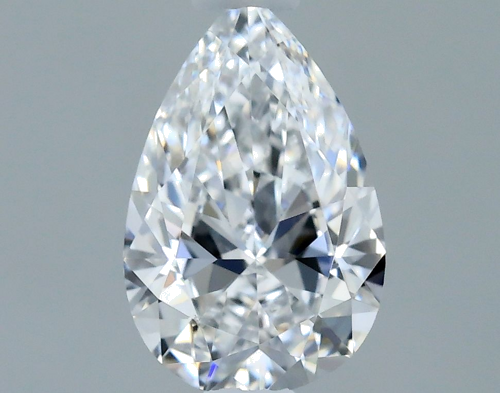 0.4 carat D-IF Natūralus Pear Deimantas (1)