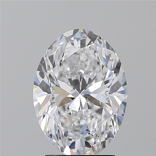 2.2 carat D-SI1 Natūralus Oval Deimantas (1)