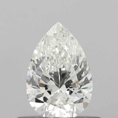 0.5 carat J-VS1 Natūralus Pear Deimantas (1)