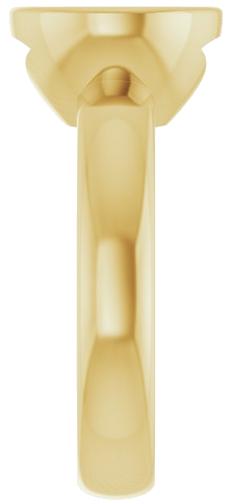 Sužadėtuvių Žiedas „Bezel-Set Solitaire“ 18k yellow gold Round 9mm (4)