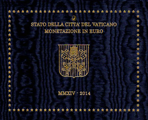 2014 Vatican Pope Francis BU Euro coin set (1)