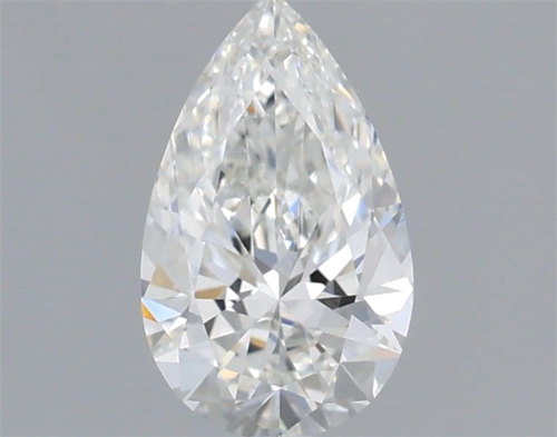 0.7 carat H-VS1 Natūralus Pear Deimantas (1)