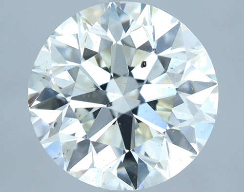 3.01 carat J-SI2 Excellent cut Natūralus Round Deimantas (1)
