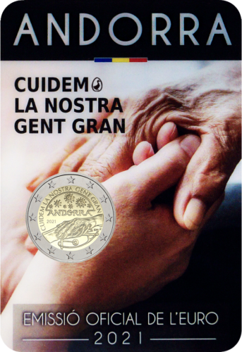2021 Andorra Seniors 2 euro BU coin (2)
