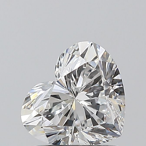 1.0 carat F-VS1 Natūralus Heart Deimantas (1)