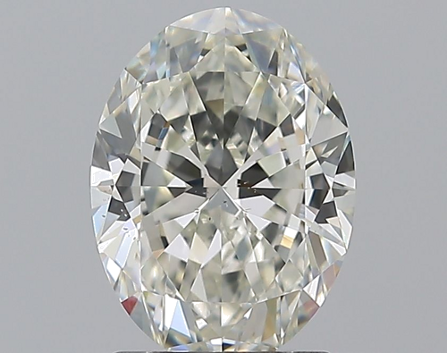 2.01 carat J-SI1 Natūralus Oval Deimantas (1)