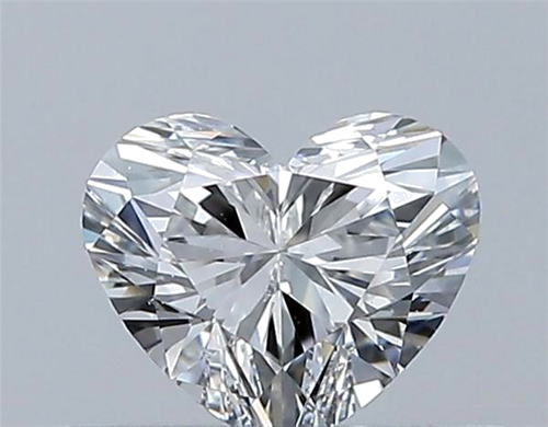 0.35 carat E-VS2 Natūralus Heart Deimantas (1)