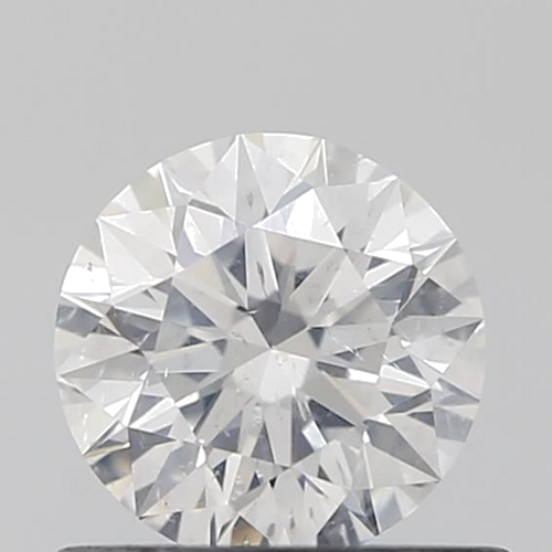 0.57 carat F-SI2 Excellent cut Natūralus Round Deimantas (1)