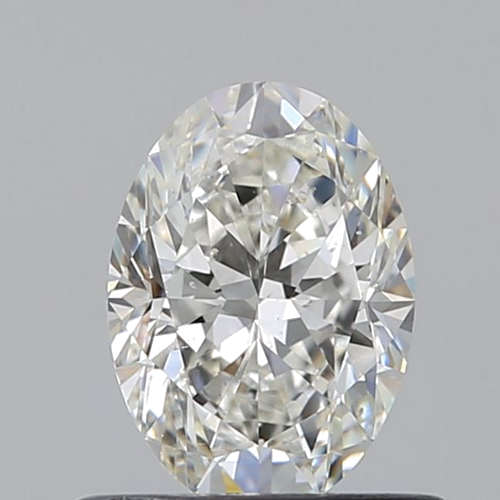 0.64 carat H-SI1 Natūralus Oval Deimantas (1)