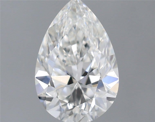 0.71 carat G-VVS1 Natūralus Pear Deimantas (1)