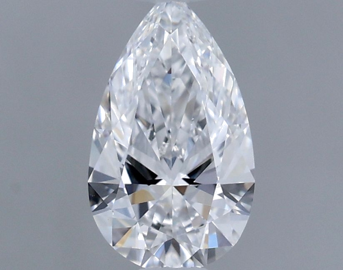 0.41 carat D-VVS2 Natūralus Pear Deimantas (1)