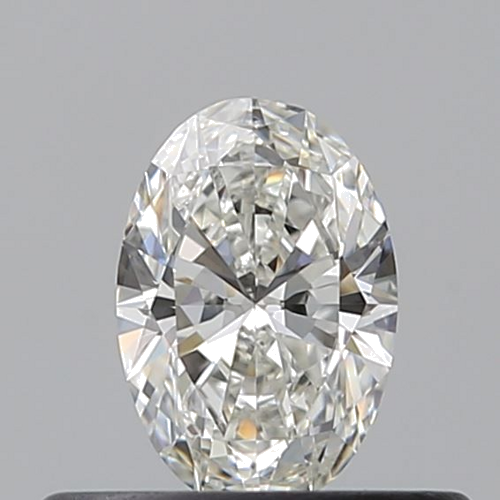 0.32 carat H-VVS2 Natūralus Oval Deimantas (1)