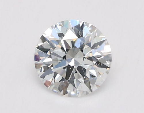 0.52 carat F-SI2 Excellent cut Natūralus Round Deimantas (1)