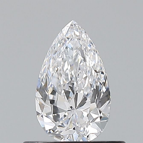 0.5 carat D-VS2 Natūralus Pear Deimantas (1)