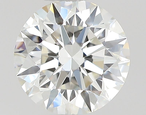 0.51 carat I-VVS1 Excellent cut Natūralus Round Deimantas (1)