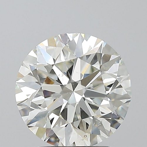 2.5 carat I-SI1 Excellent cut Natūralus Round Deimantas (1)