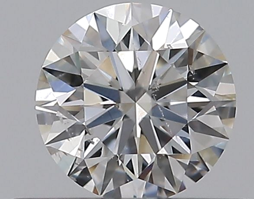 0.41 carat F-SI2 Excellent cut Natūralus Round Deimantas (1)