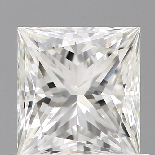 0.61 carat H-VVS1 Natūralus Princess Deimantas (1)